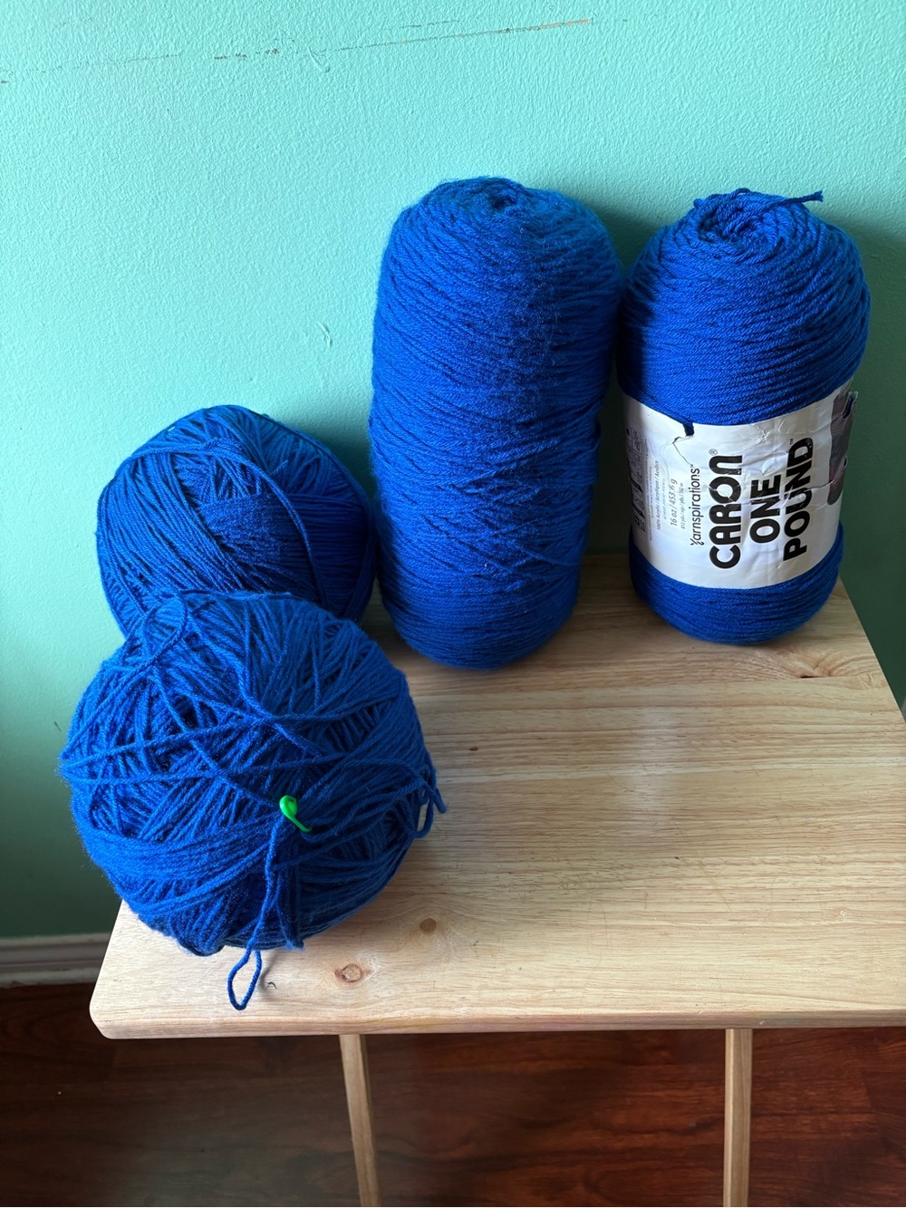 Caron One Pound Yarn - Bright Royal Blue